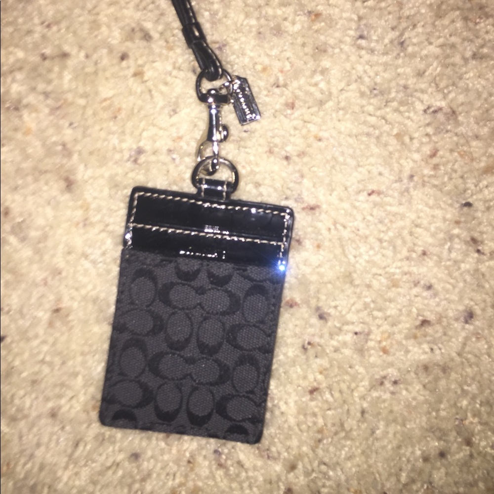 Coach lanyard